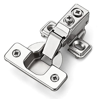 Ravinte Short Arm Kitchen Cabinet Hinges,5/8 Inch Overlay,10 Pack 5 Pairs - size: 5/8 Inch Overlay Cabinet