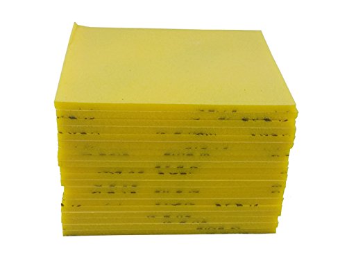 5-1/2 x 4-1/4 x 3/16 Inch Sanding Sponges, SF 400-600 Grit Sponge Sanding Pads with Aluminum Oxide Side, 20 Pack Flexible Contour Sand Sponge for Wood, Auto Paint, Plastics & Metal Sander - color: 400 Grit, size: 20 Pack