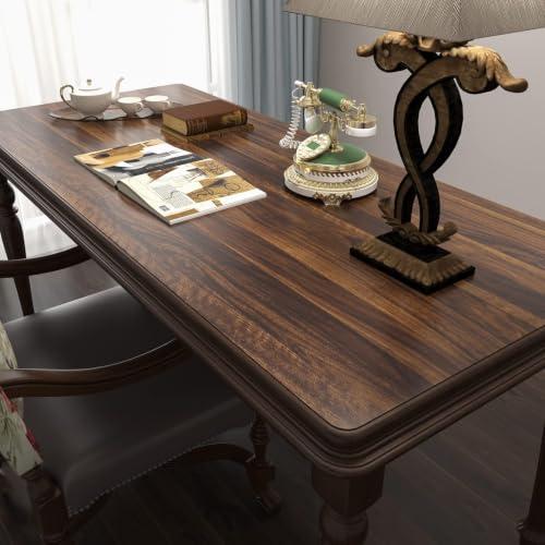 Dark Walnut Wood Contact Paper Peel and Stick Butcher Block 12"x160" - size: 12" x 160"