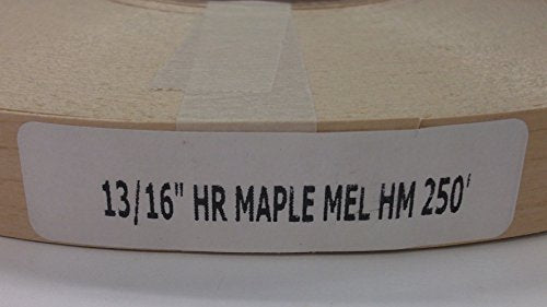 Melamine Edgebanding Tape 13/16" x 250' Roll Almond Hardrock Maple