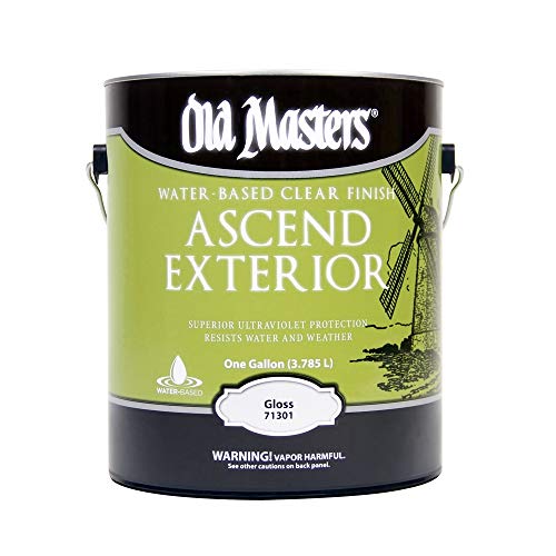 Old Masters Ascend Water-Based UV Protective Finish (1, Gallon-Gloss Finish)
