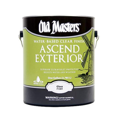 Old Masters Ascend Water-Based UV Protective Finish (1, Gallon-Gloss Finish)