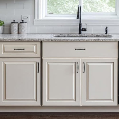 Ravinte Matte Black Cabinet Handles Solid Handles,3-1/2 Inch,10 Pack - color: Matte Black, size: 3-1/2 Inches Hole Center