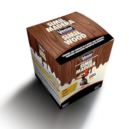 Venier Wood Like Paint Garage Doors (Light Oak) - Furniture Cabinets Metal - Interior Exterior Paint - Liquid Wood (25,36 fl. oz) - color: Light Oak