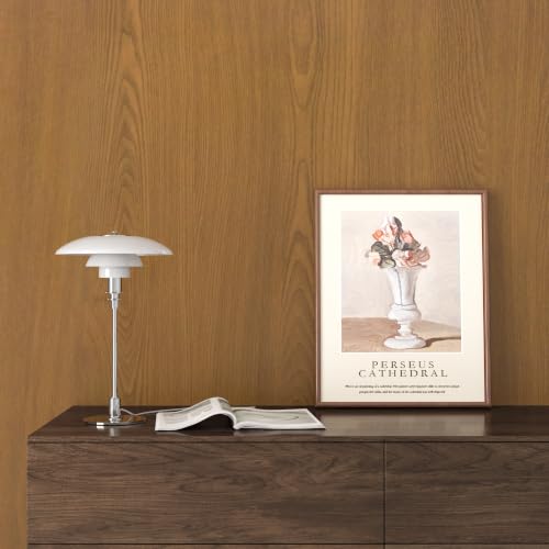 Extra Wide Brown Wood Contact Paper Peel and Stick Countertops 31.5"x157" - color: Brown, size: 31.5" x 157"