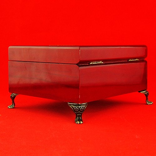 Antique Brass Box Feet 4 Pcs Zinc Alloy Legs for Jewelry Boxes