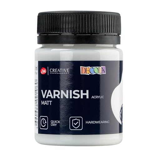 Decola 50ml Matt Acrylic Varnish Protects UV Dust Yellowing