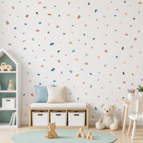 720 Pcs Boho Terrazzo Stickers - style: Terrazzo