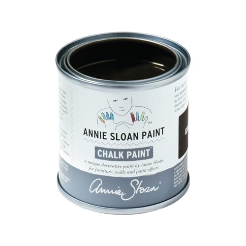 Annie Sloan Chalk Paint® (Graphite, 120 ml/4.06 Fl Oz) a unique decorative paint for furniture, cabinets and home décor with no sanding or priming - color: Graphite, size: 4 Fl Oz (Pack of 1)