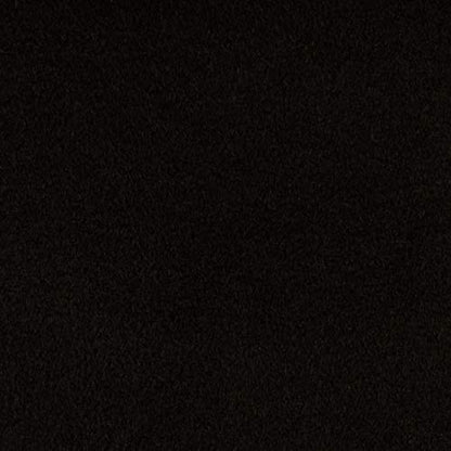 Polar Fleece Solid Black, Fabric by the Yard - color: Black
