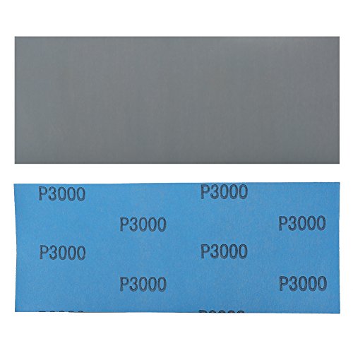 LotFancy 3000 Grit Sandpaper, 45PCS, 9 x 3.6 Dry Wet Sand Paper, Silicon Carbide Sanding Sheet for Metal Automotive Wood Furniture Sanding, Polishing, Finishing - size: 3000Grit
