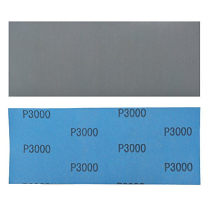 LotFancy 3000 Grit Sandpaper, 45PCS, 9 x 3.6 Dry Wet Sand Paper, Silicon Carbide Sanding Sheet for Metal Automotive Wood Furniture Sanding, Polishing, Finishing - size: 3000Grit