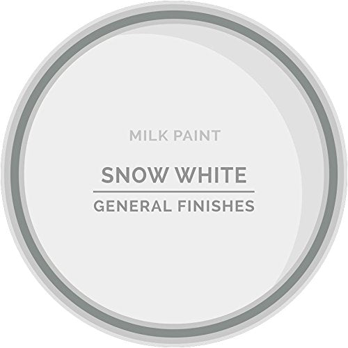 General Finishes Water Based Milk Paint, 1 Quart, Snow White - color: Snow White, size: 32 Fl Oz (Pack of 1)