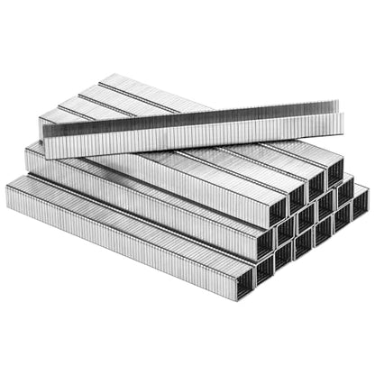 meite T50 Staples, 3/8 Inch Length Heavy Duty Staples for Staple Gun, Galvanized, 20 Gauge 3/8" Crown, Compatible with T50 Staple Gun, Ideal for Upholstery, Construction, Furniture (5,000 Counts) - size: 3/8 Inch, style: 1 Box (5,000 Counts)