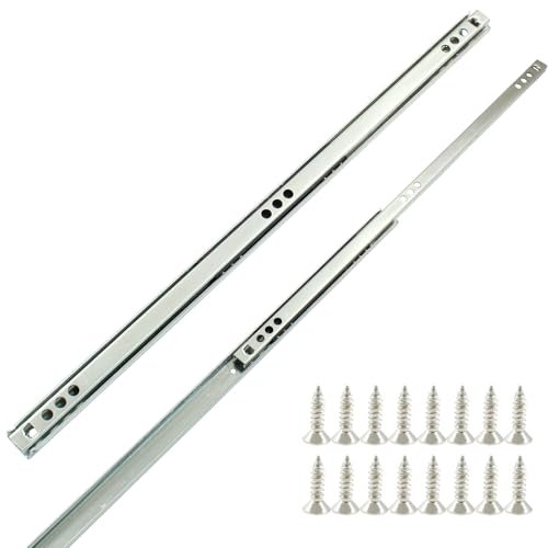 13.5 Inch Drawer Slides, 2pcs Metal Ball Bearing - size: 13.5"