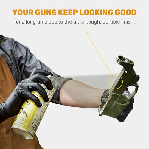 Brownells Aluma-Hyde II Epoxy Based Firearm Finish Spray Coating Protection Paint, Aerosol Can, 12 oz. (340g) OD Green - color: OD Green
