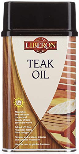 Liberon Teak Oil with UV Filter, 500 ml - size: 500 ml