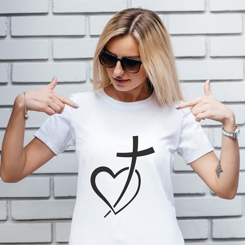 Keluna Christian Stencils for Painting -16 Pcs Religious Bible Verse Stencils for Painting on Wall, Reusable Template for Crafts - style: christian