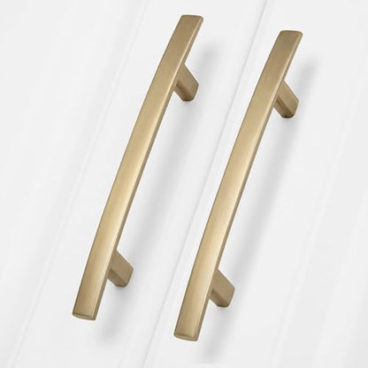 homdiy 20 Pack Champagne Bronze Cabinet Pulls, Solid Zinc Alloy, 4 Inch CC - color: Champagne Bronze, size: 4 Inch Hole Center