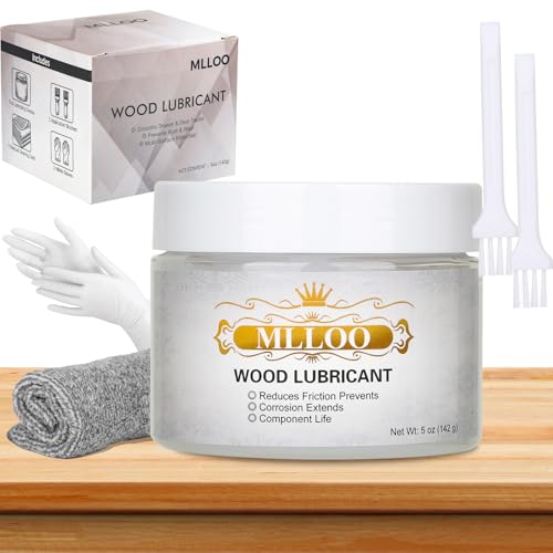 Wood Lubricant Multi-Purpose Paste Wax, 5oz