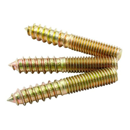 Hitefu M8 Hanger Bolts 2" (50mm), 20PCS - size: M8 2" Length