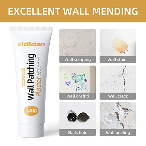 Drywall Repair Kit 3 Pack Wall Patch Repair Kit Spackle Wall Repair Paste - size: 3 Pack