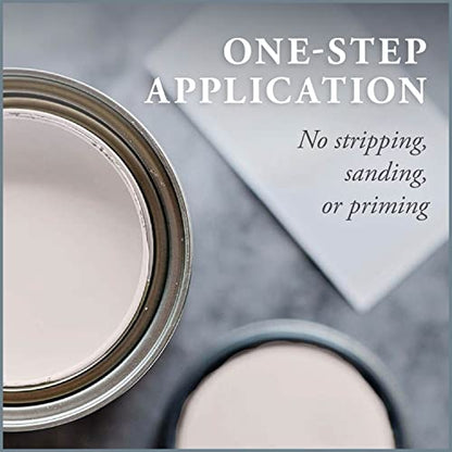 AMY HOWARD AT HOME - One Hour Miracle Paint - Water-Based Enamel - Scrubbable Eggshell Finish - All In One - No Stripping, Sanding, or Priming - 32 OZ - Bella's Blush - color: Bella's Blush