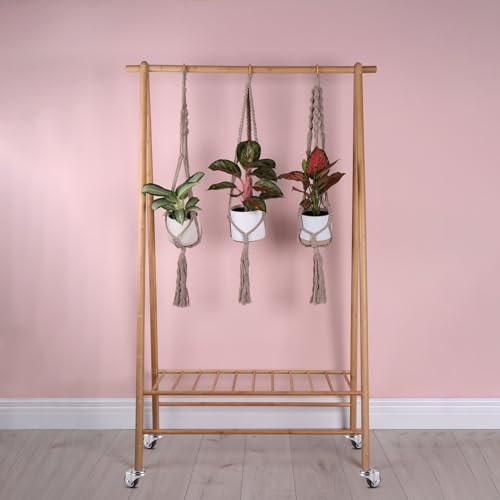 Skelang Mini 1'' Swivel Threaded Stem Casters, Small TPE Mute Crib Caster, M6×15mm, Replacement for Baby Bed, Cabinet, Table, Shelf, Total Load Capacity 99Lbs