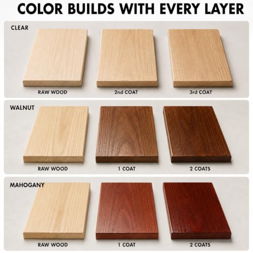 Clear Wood Sealer and Stain - Waterproof & Wood Hardwax Oil, 1gal - color: Clear, size: 1 Gallon