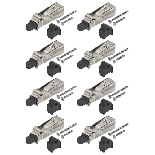 Blum BLUMOTION for Doors (8 Kits), Soft-Close Adapter for Compact Hinges, Includes Spacer and Screws for Face Frame Cabinets - size: 8 KITS