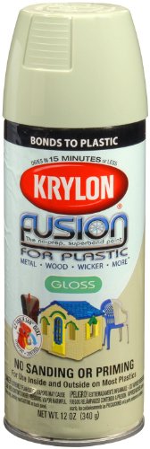 Krylon 2335 Fusion Spray Paint, Honeydew - color: Honeydew