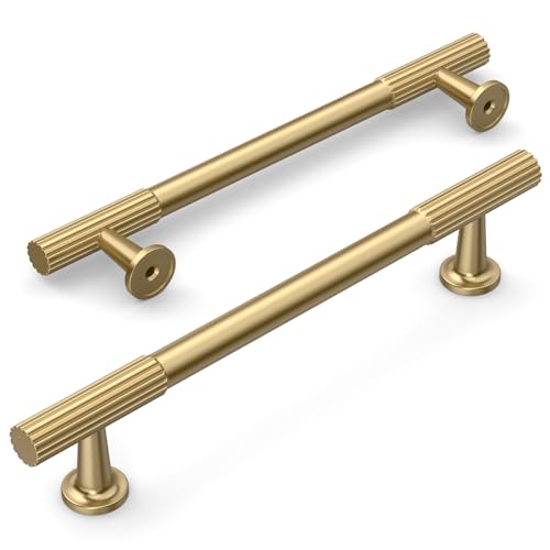 Amerdeco 10 Pack Champagne Bronze Cabinet Pulls 5" - color: Champagne Bronze, size: 5"/128MM