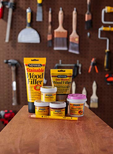 Minwax 448600000 Color Changing Wood Filler, 5.5 ounce - color: 5.5 oz, size: 5.5 oz