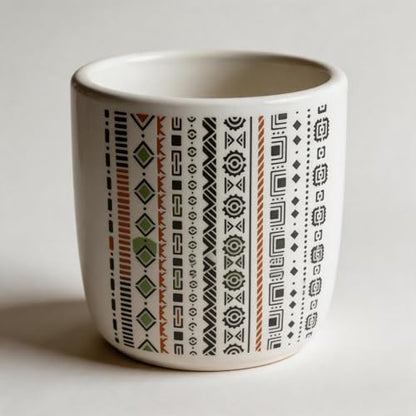 TIAMECH A4 Reusable Aztec Tribal Border Stencil for Painting - style: Aztec Tribal Border