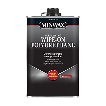 Minwax Oil-Based Wipe-On Polyurethane, 1 Pint, Gloss