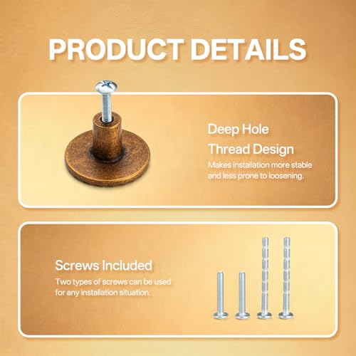 Liron Hardware 10 Pack Antique Brass Sunburst Vintage Cabinet Knobs - size: Knobs