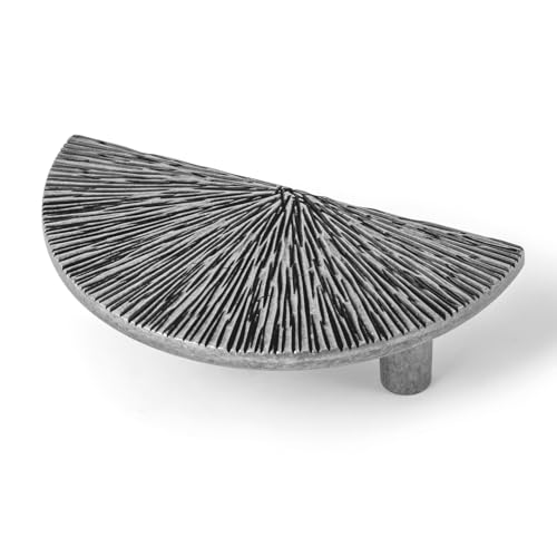 Goo-Ki 2.5''(64 mm) Hole Centers Luxurious & Sturdy Zinc Alloy Cabinet Handls,Antique Silver Cabinet Pulls for Kitchen,Drawer,Cupboard & Wardrobe,6 Pack - color: Antique Silver, size: 2.5'' Hole Centers
