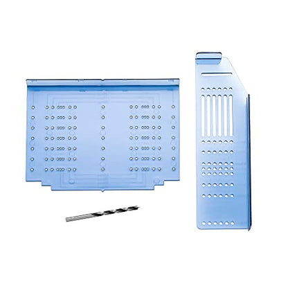Drill Mounting Template for Kitchen Cabinet Pulls Kitchen Knobs,1 Pack - size: ‎Multiple Align Sizes
