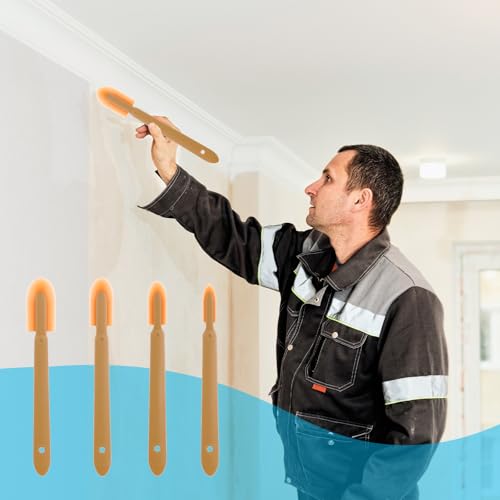 4PCS Multi Size Flexible Silicone Caulking Spatula Set