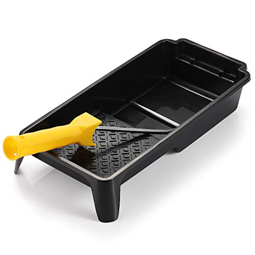 NANJA 4" Paint Roller Tray Set Mini Tray,Frame10 Premium Covers for Edges