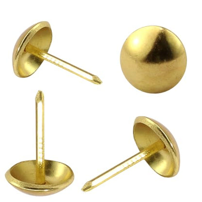 Gold Antique Upholstery Tacks 200Pcs - color: Gold