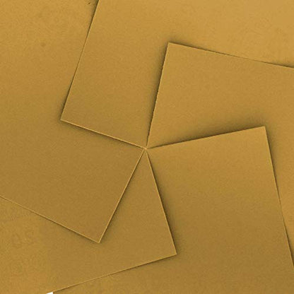 Dura-Gold Premium 1/4 Sheet Gold Sandpaper Sheets, 220 Grit (Box of 400) - size: 220-Grit