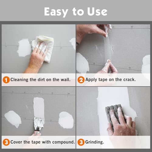 ROLLINGDOG Fiberglass Drywall Joint Tape