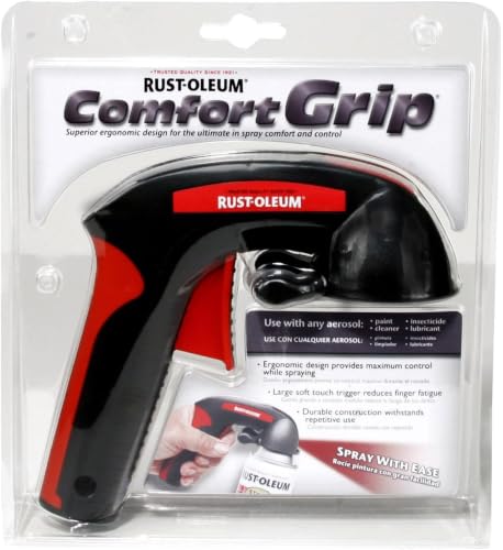 Rust-Oleum 241526 Comfort Grip, Black, 2 in x 7.25 in - size: Single