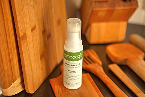 Food Grade Mineral Oil For Cutting Boards - No Mess Cutting Board Oil With Easy Applicator