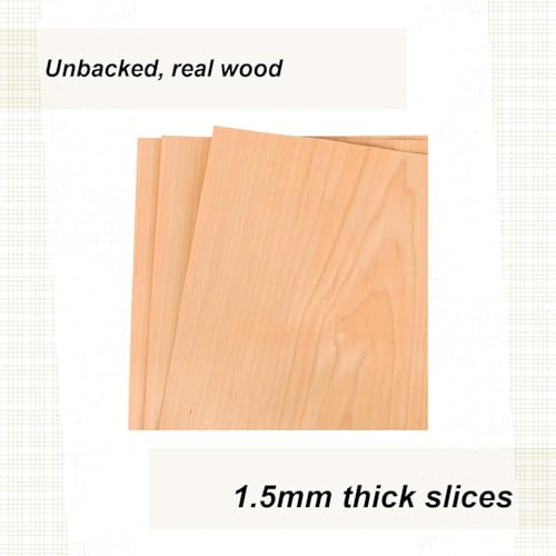 Maple Veneer 12" X 12", 3-Piece