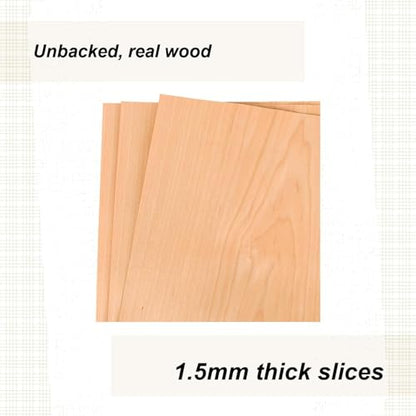 Maple Veneer 12" X 12", 3-Piece