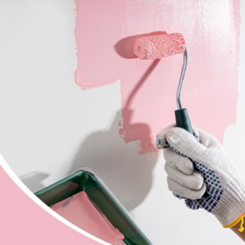 Paint Roller Covers, 2 Inch, 3/8" Nap Microfiber Roller, 12 Pcs