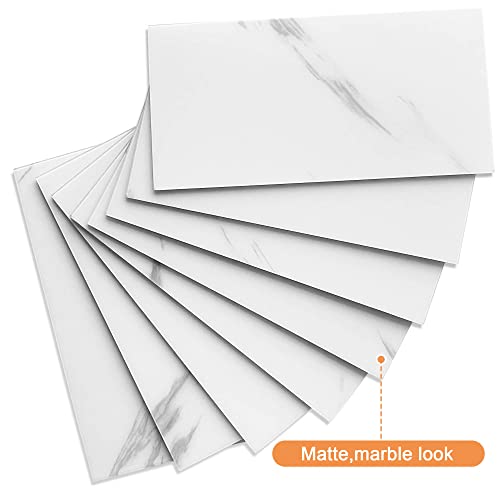 VAOVI Matte Peel and Stick Tiles Bathroom Wall(23pcs,Calaeatta) - color: Calaeatta