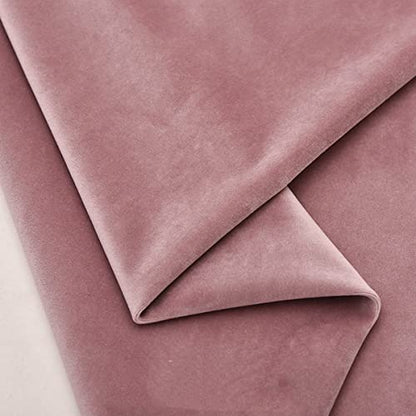 TinaKim Velvet Fabric for Upholstery Sofa Chair Cover Material (Pink, by The Yard) - color: Pink, size: Cut by the yard